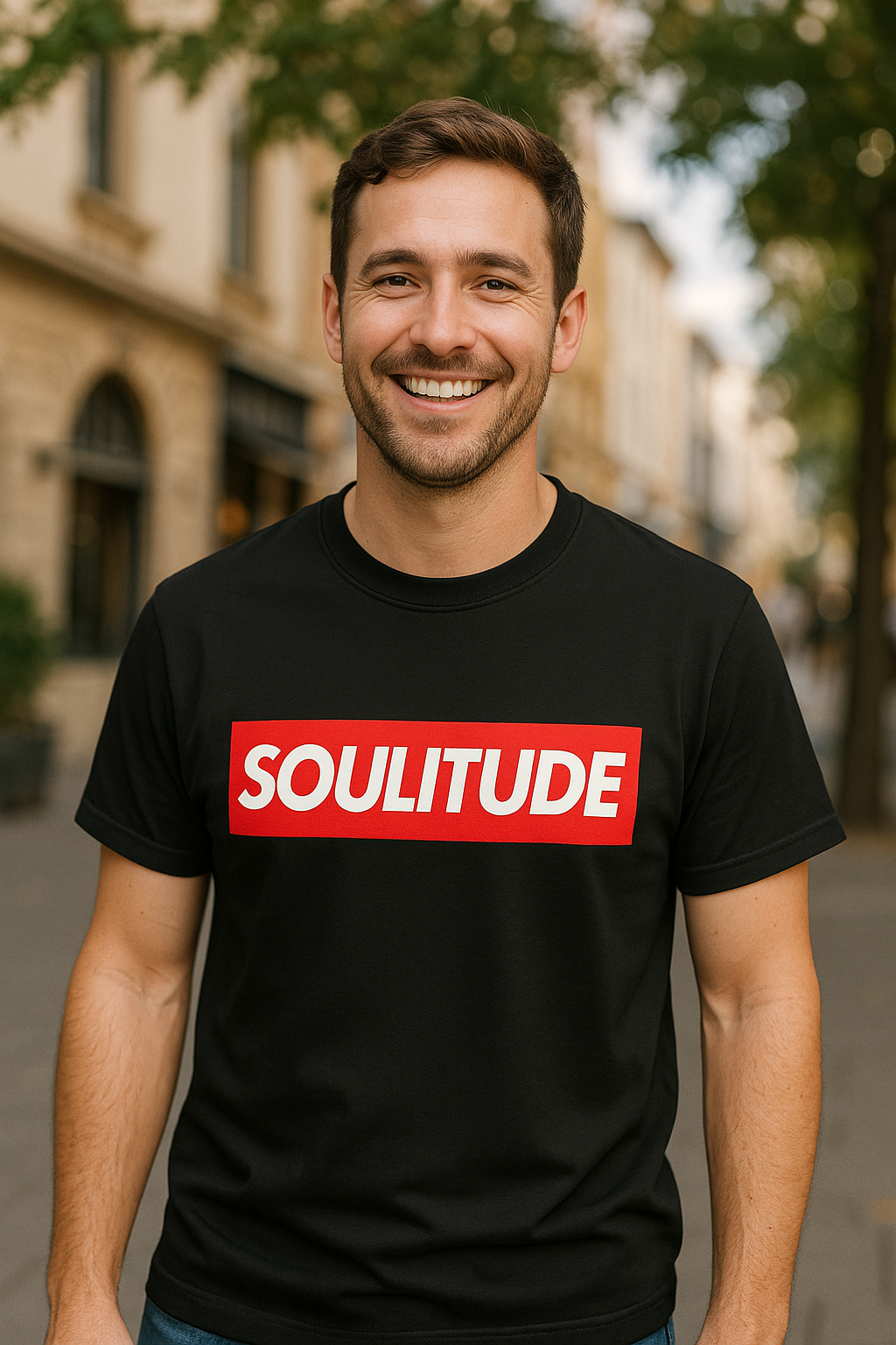 SOULITUDE Tee – Find Peace in Your Own Presence