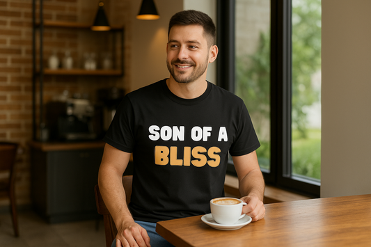 Son of a Bliss™ – Minimalist Spiritual T-Shirt